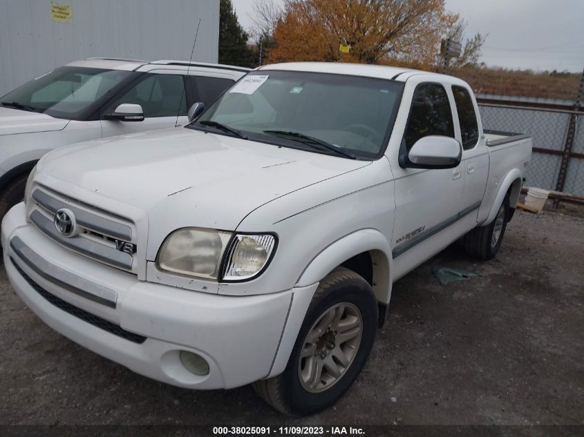 2004 Toyota Tundra Sr5 V8 VIN: 5TBRT34144S444805 Lot: 38025091