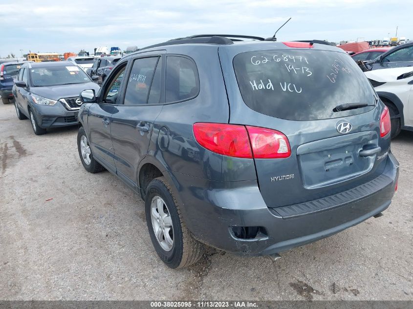 2008 Hyundai Santa Fe Gls VIN: 5NMSG13D78H169680 Lot: 38025095