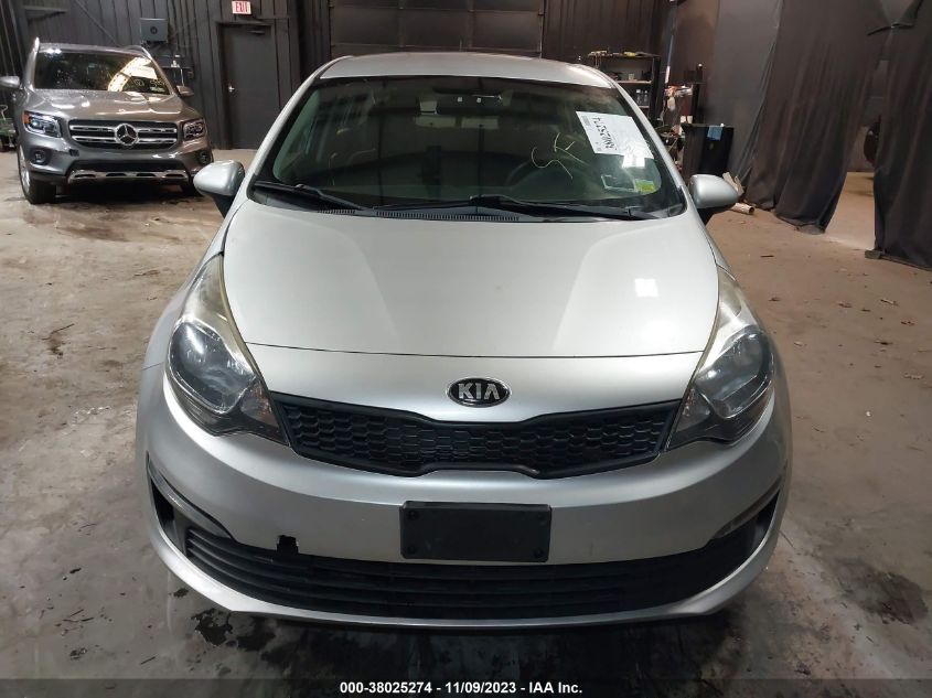 2017 Kia Rio Lx VIN: KNADM4A36H6045536 Lot: 38025274