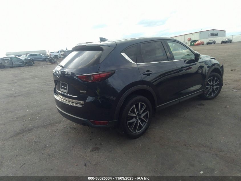 2017 Mazda Cx-5 Grand Touring VIN: JM3KFADL0H0168015 Lot: 38025334