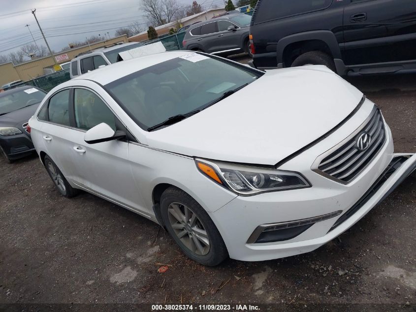 2015 Hyundai Sonata Se VIN: 5NPE24AF3FH213983 Lot: 38025374