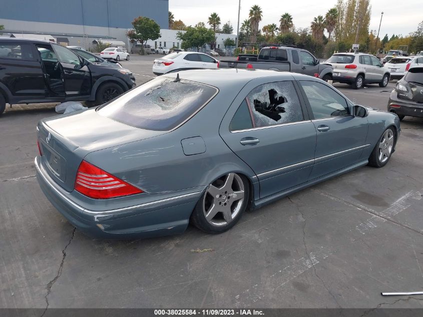 2004 Mercedes-Benz S 500 VIN: WDBNG75J04A399339 Lot: 38025584