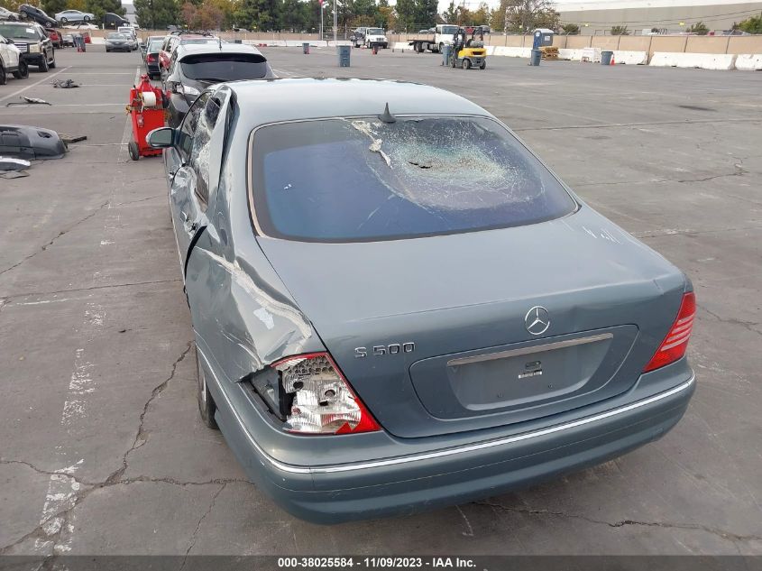 2004 Mercedes-Benz S 500 VIN: WDBNG75J04A399339 Lot: 38025584