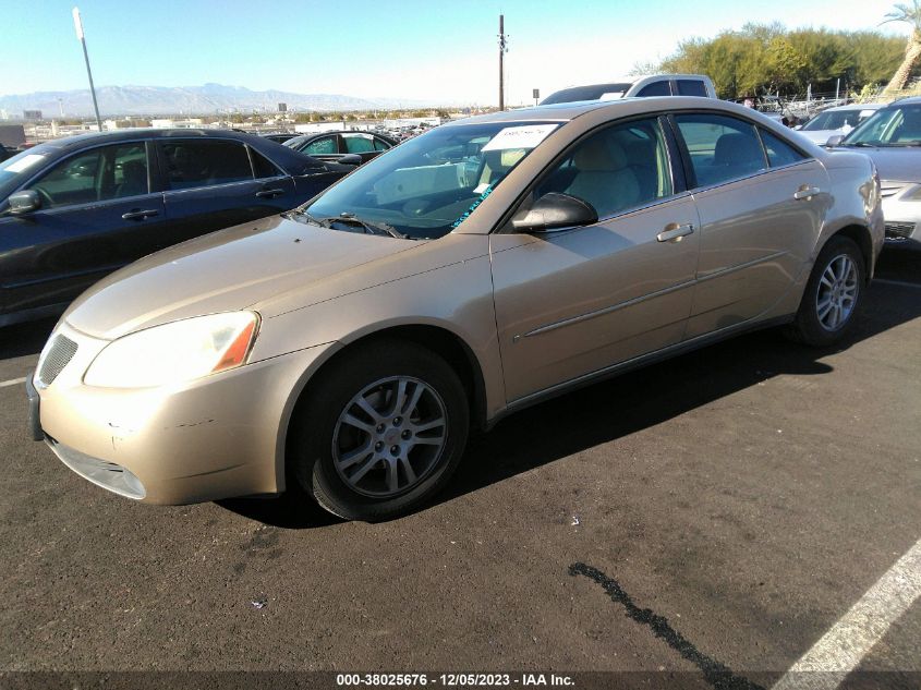 2006 Pontiac G6 6-Cyl VIN: 1G2ZG558364107399 Lot: 38025676