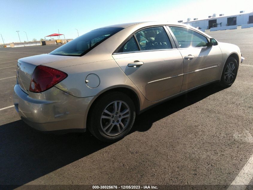 2006 Pontiac G6 6-Cyl VIN: 1G2ZG558364107399 Lot: 38025676