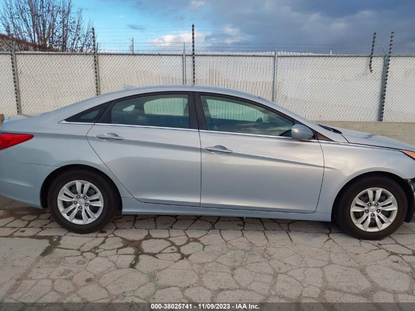 2012 Hyundai Sonata Gls VIN: 5NPEB4AC2CH442995 Lot: 38025741