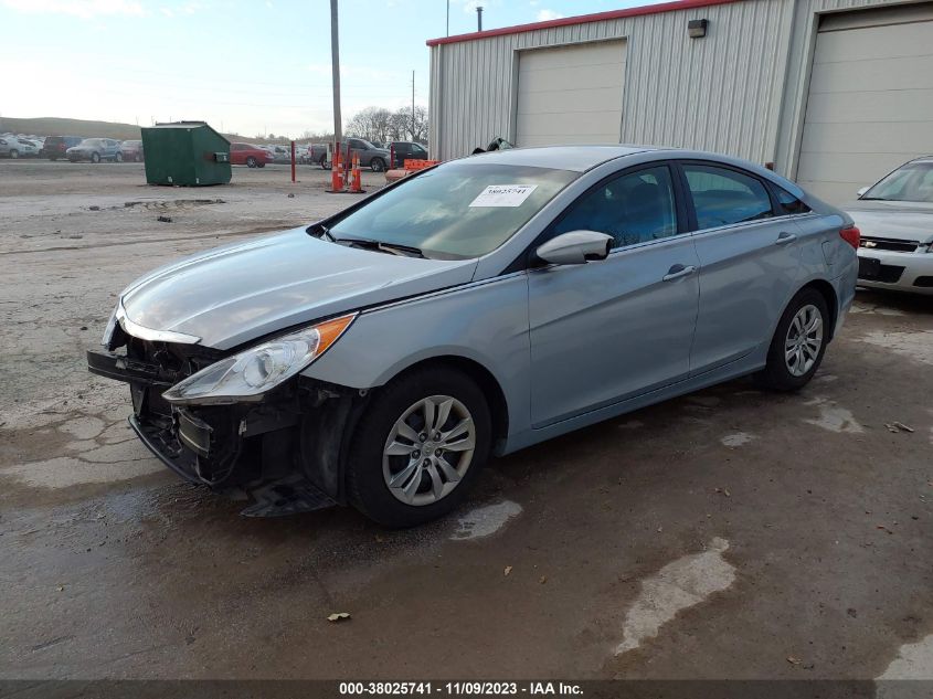 2012 Hyundai Sonata Gls VIN: 5NPEB4AC2CH442995 Lot: 38025741