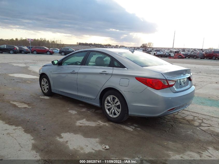 2012 Hyundai Sonata Gls VIN: 5NPEB4AC2CH442995 Lot: 38025741