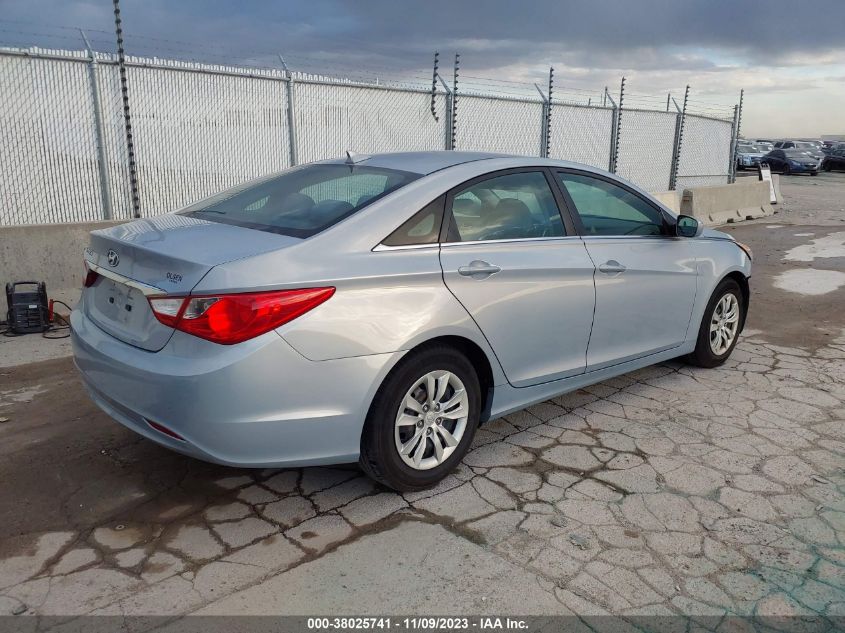 2012 Hyundai Sonata Gls VIN: 5NPEB4AC2CH442995 Lot: 38025741