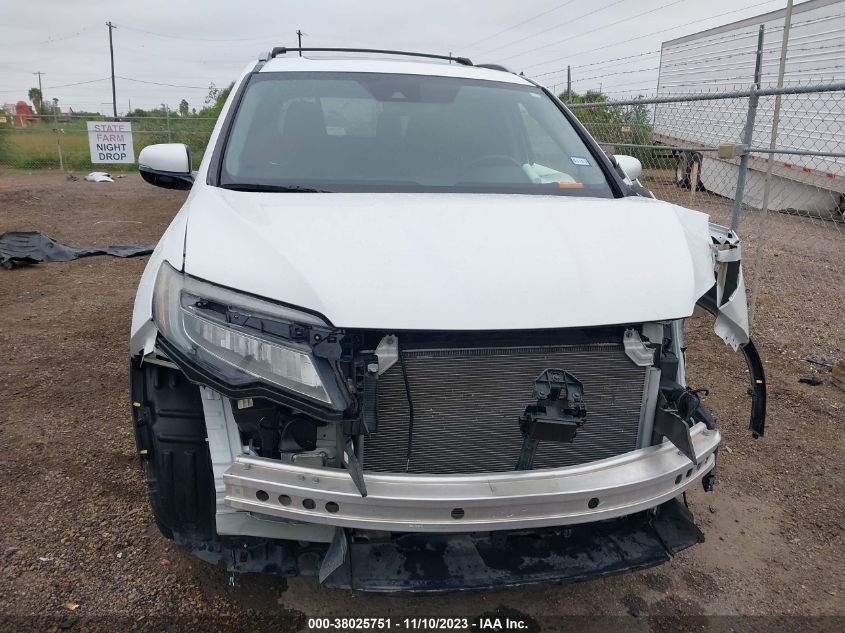 2020 Honda Pilot 2Wd Touring 7 Passenger VIN: 5FNYF5H6XLB013254 Lot: 38025751