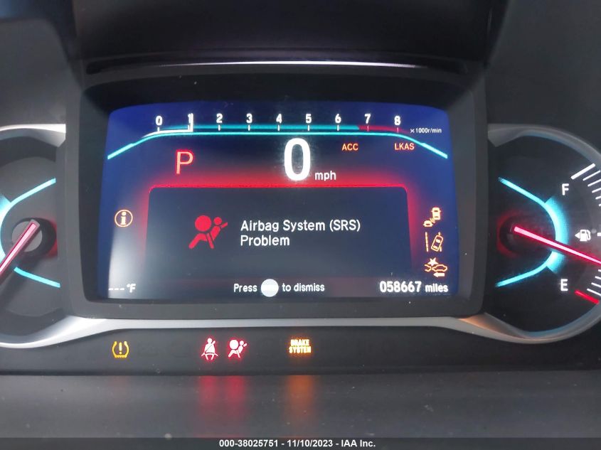 2020 Honda Pilot 2Wd Touring 7 Passenger VIN: 5FNYF5H6XLB013254 Lot: 38025751