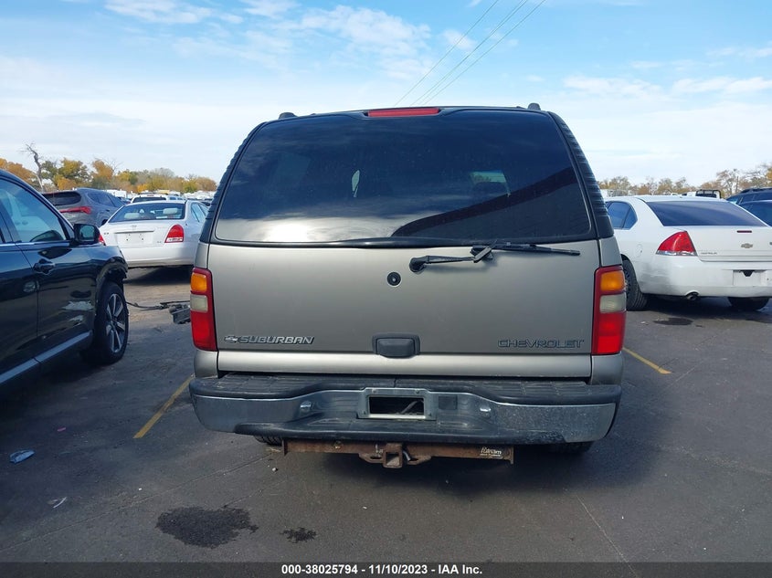 2000 Chevrolet Suburban Ls VIN: 3GNFK16T5YG227856 Lot: 38025794
