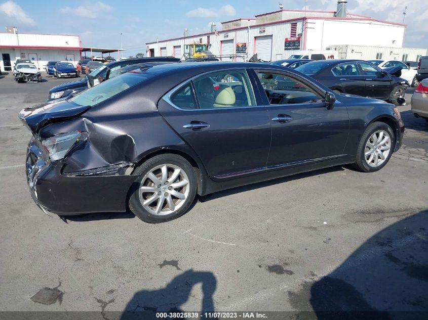 2008 Lexus Ls 460 VIN: JTHBL46F885068434 Lot: 38025839