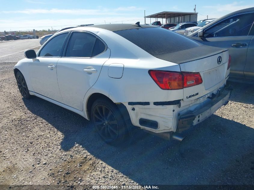 2007 Lexus Is 250 VIN: JTHCK262972015475 Lot: 38025845