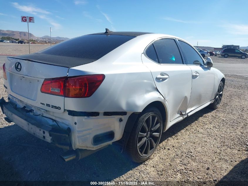 2007 Lexus Is 250 VIN: JTHCK262972015475 Lot: 38025845