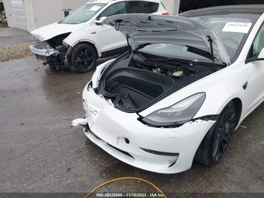 2023 TESLA MODEL 3 PERFORMANCE DUAL MOTOR ALL-WHEEL DRIVE VIN: 5YJ3E1ECXPF497495