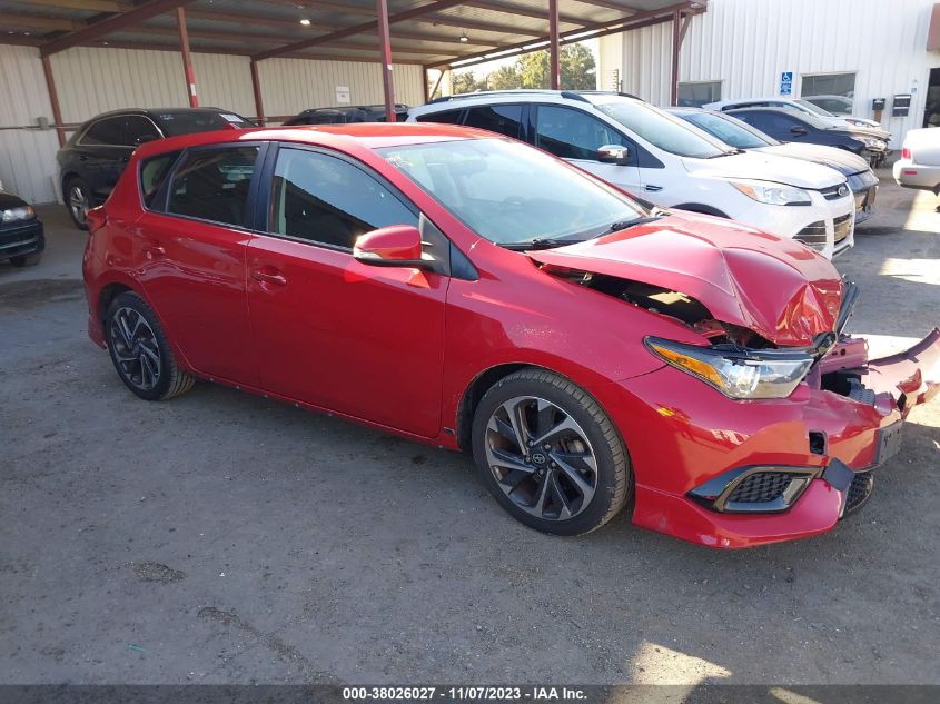 2016 Scion Im VIN: JTNKARJE1GJ516193 Lot: 38026027