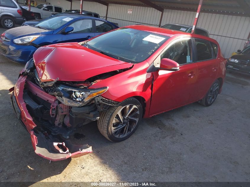 2016 Scion Im VIN: JTNKARJE1GJ516193 Lot: 38026027