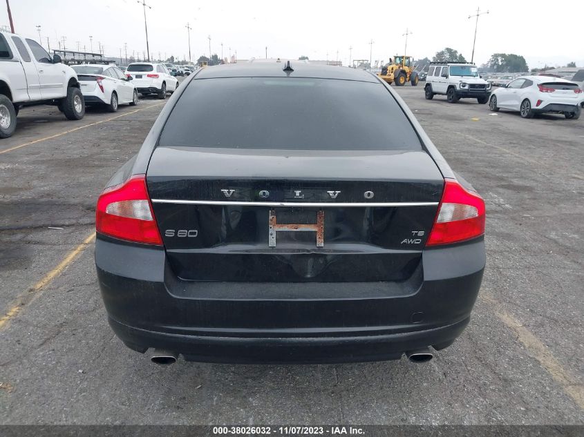 2009 Volvo S80 I6 Turbo VIN: YV1AH992191105606 Lot: 38026032