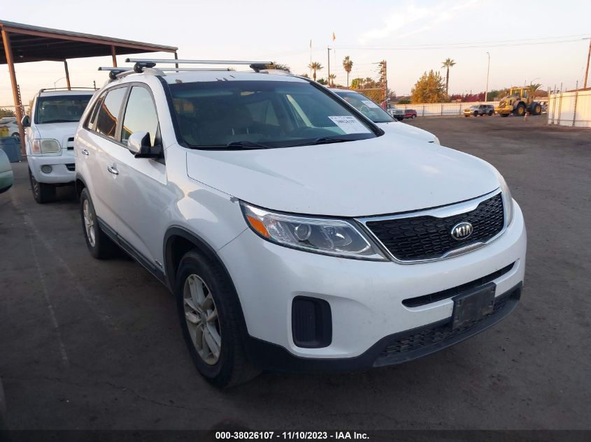 2015 Kia Sorento Lx V6 VIN: 5XYKTDA74FG600526 Lot: 38026107