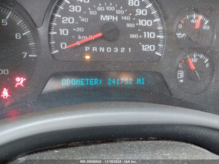 2007 Chevrolet Trailblazer Lt VIN: 1GNDS13S372128026 Lot: 38026542