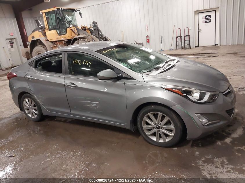 2015 Hyundai Elantra Se (Ulsan Plant) VIN: KMHDH4AE1FU358071 Lot: 38026724