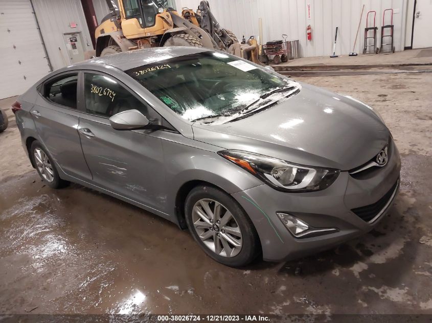 2015 Hyundai Elantra Se (Ulsan Plant) VIN: KMHDH4AE1FU358071 Lot: 38026724