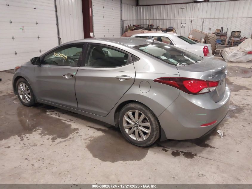 2015 Hyundai Elantra Se (Ulsan Plant) VIN: KMHDH4AE1FU358071 Lot: 38026724