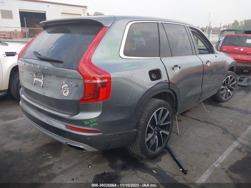 2020 Volvo Xc90 Momentum VIN: YV4A22PK1L1605612 Lot: 38026864