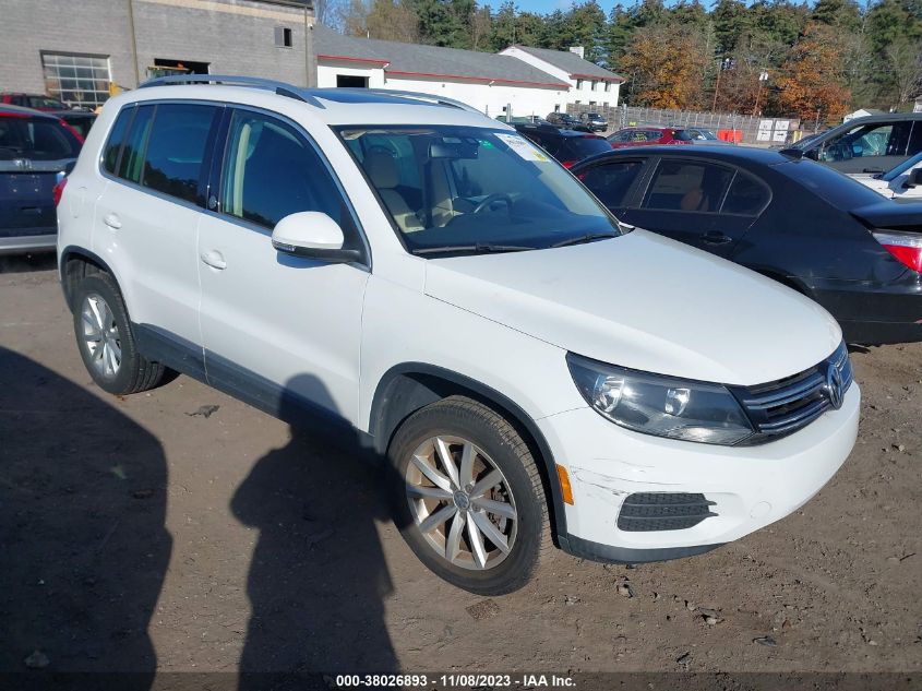 2017 Volkswagen Tiguan 2.0T Wolfsburg Edition VIN: WVGRV7AX1HW505773 Lot: 38026893