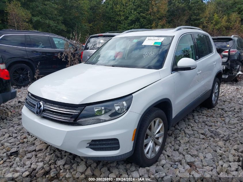 VIN WVGRV7AX1HW505773 2017 VOLKSWAGEN TIGUAN no.2