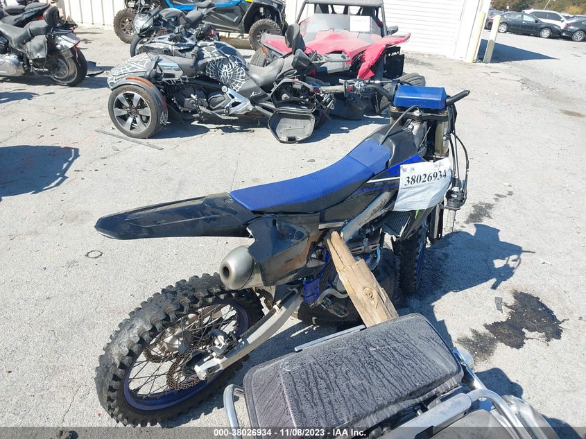 2021 YAMAHA YZ450 F - JYACJ26C3MA010850