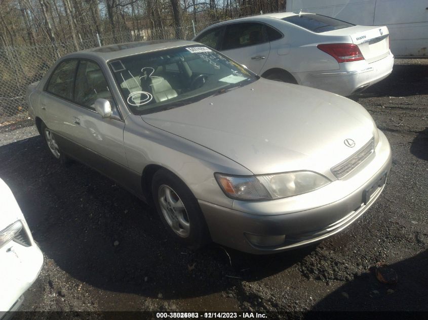 1999 Lexus Es 300 VIN: JT8BF28G9X5063856 Lot: 38026983