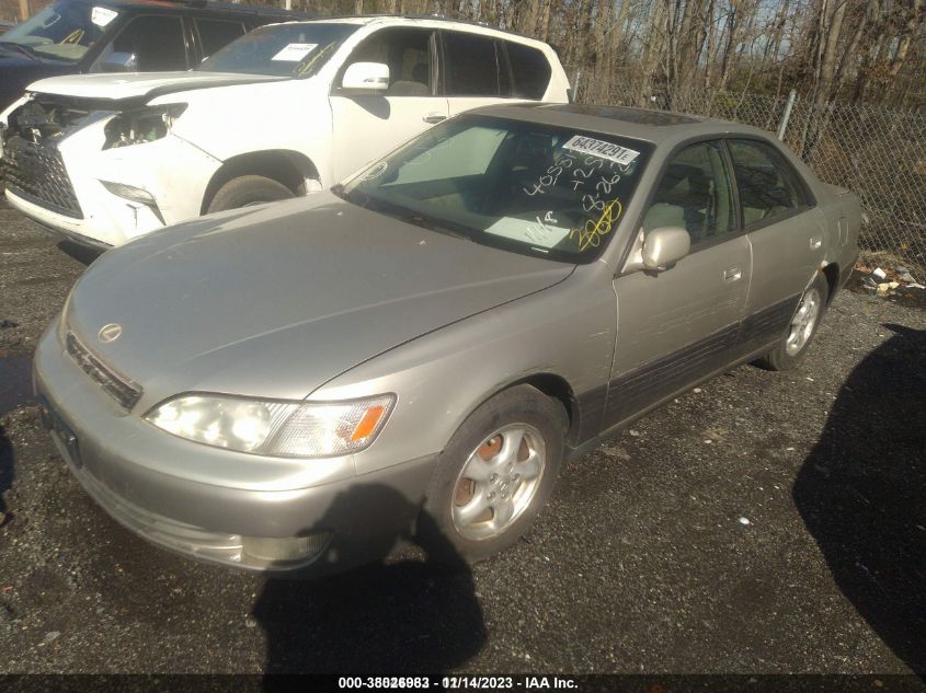 1999 Lexus Es 300 VIN: JT8BF28G9X5063856 Lot: 38026983