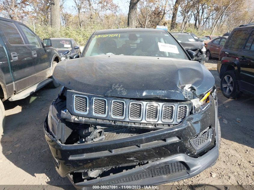 2019 Jeep Compass Sport Fwd VIN: 3C4NJCAB8KT726571 Lot: 38027091