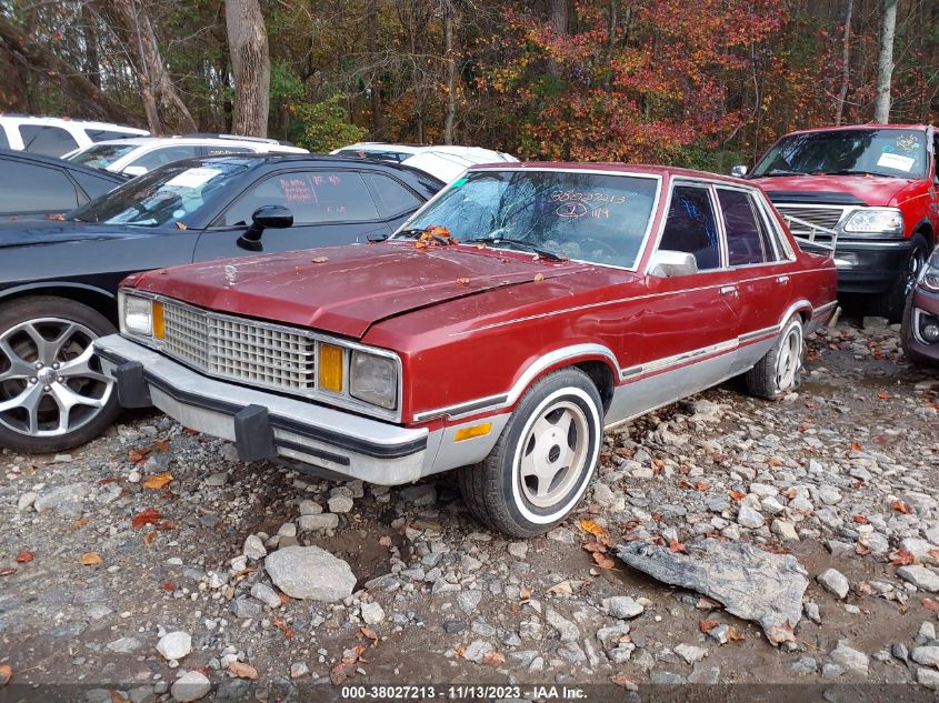 1978 Ford Fairmont VIN: 8X92T163301 Lot: 38027213