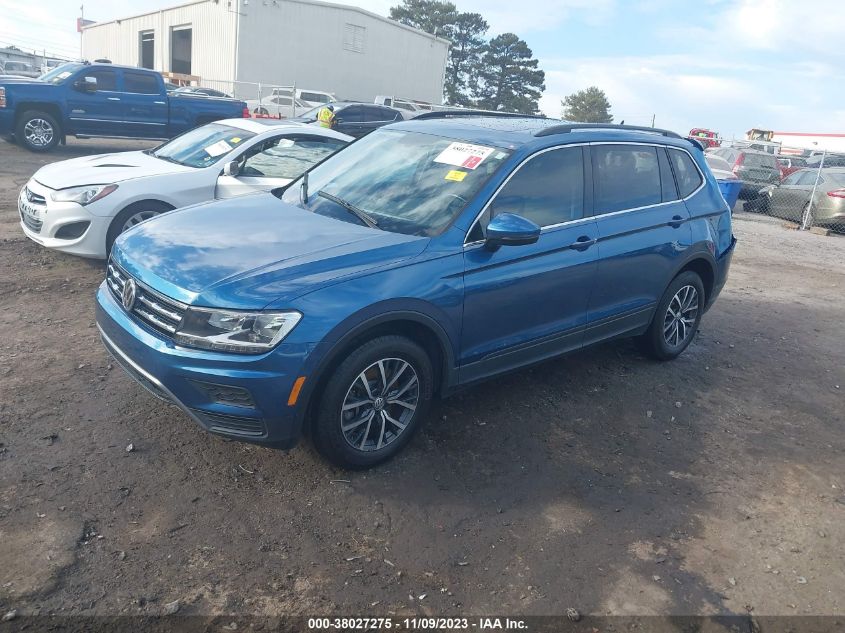 2019 Volkswagen Tiguan 2.0T Se/2.0T Sel/2.0T Sel R-Line/2.0T Sel R-Line Black VIN: 3VV3B7AX9KM127715 Lot: 38027275