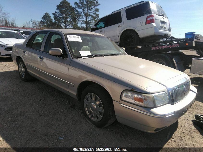 2006 Mercury Grand Marquis Gs VIN: 2MEFM74V66X632376 Lot: 38027297