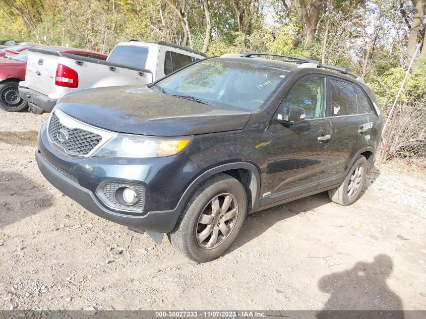 2012 Kia Sorento Lx VIN: 5XYKTDA66CG282427 Lot: 38027333