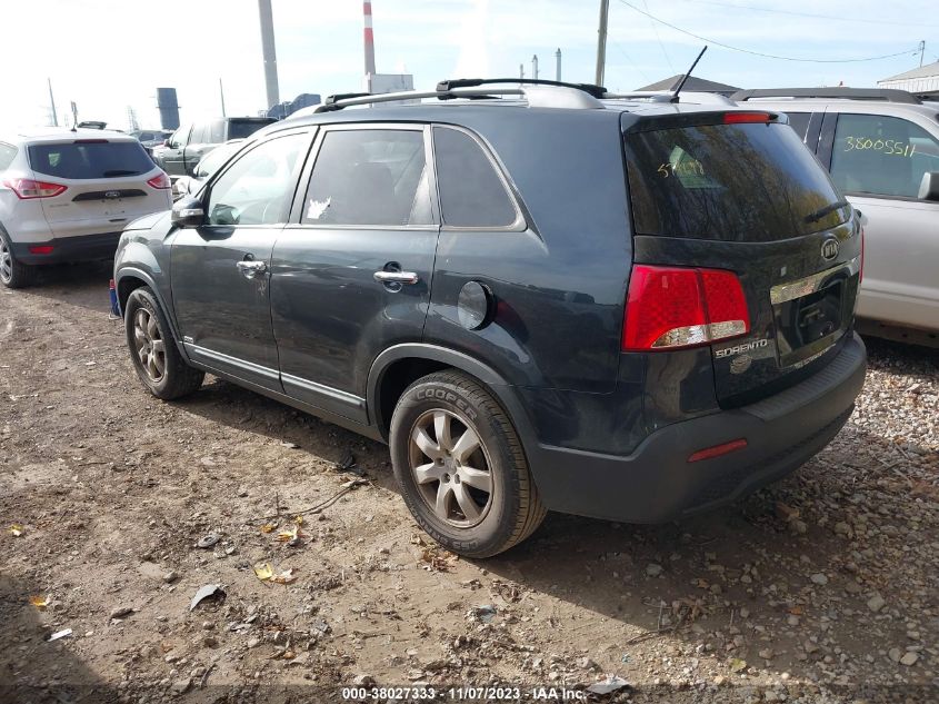 2012 Kia Sorento Lx VIN: 5XYKTDA66CG282427 Lot: 38027333