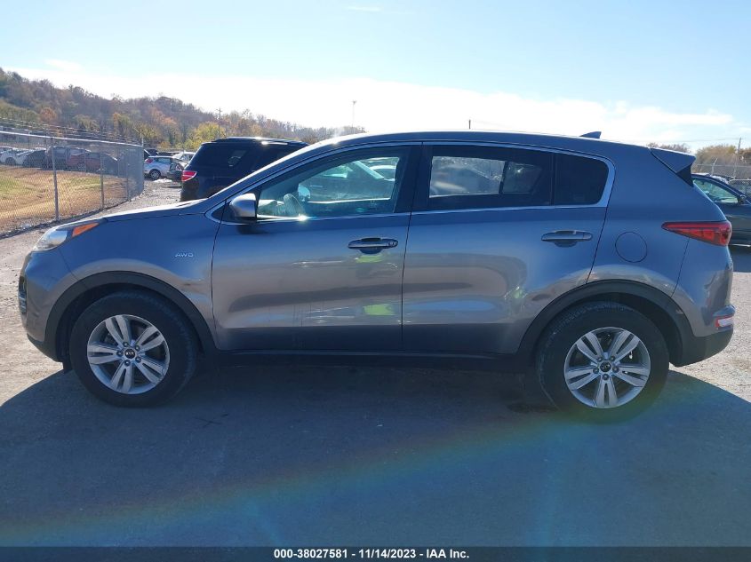 2017 Kia Sportage Lx VIN: KNDPMCAC0H7292488 Lot: 38027581