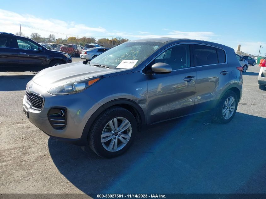 2017 Kia Sportage Lx VIN: KNDPMCAC0H7292488 Lot: 38027581