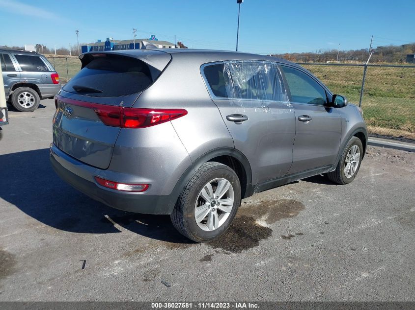 2017 Kia Sportage Lx VIN: KNDPMCAC0H7292488 Lot: 38027581