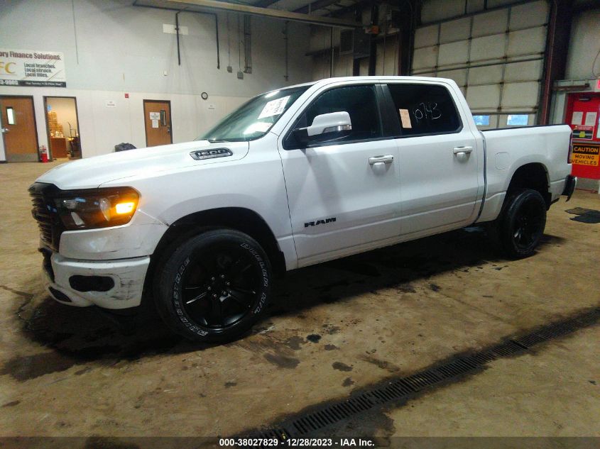 2020 Ram 1500 Big Horn 4X4 5'7" Box VIN: 1C6SRFFT4LN396743 Lot: 38027829