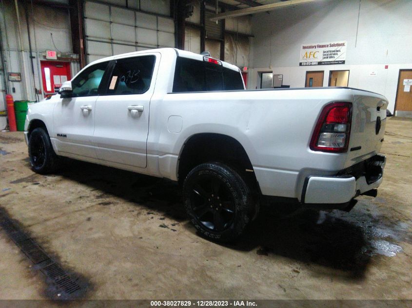 2020 Ram 1500 Big Horn 4X4 5'7" Box VIN: 1C6SRFFT4LN396743 Lot: 38027829