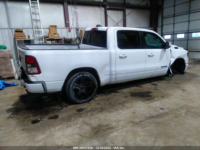 2020 Ram 1500 Big Horn 4X4 5'7" Box VIN: 1C6SRFFT4LN396743 Lot: 38027829