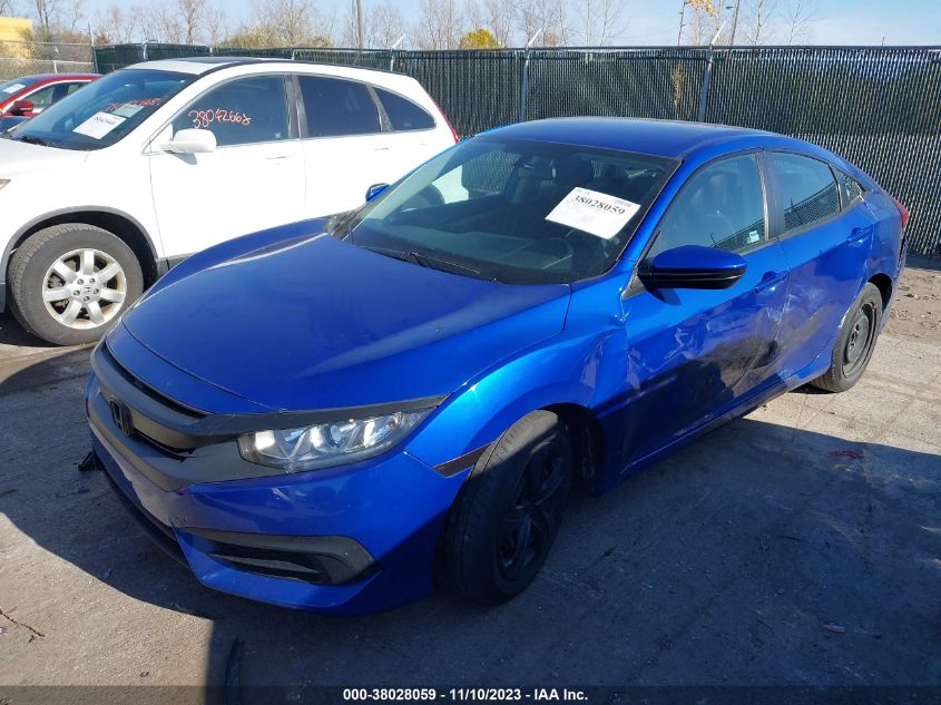 2018 Honda Civic Lx VIN: 2HGFC2F5XJH585149 Lot: 38028059