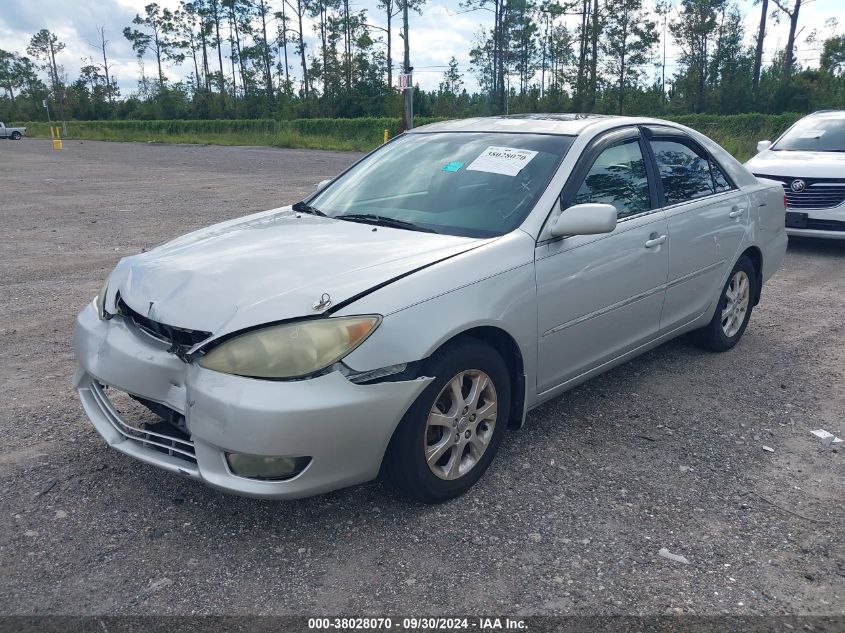 2005 Toyota Camry Xle V6 VIN: 4T1BF32K75U612344 Lot: 38028070