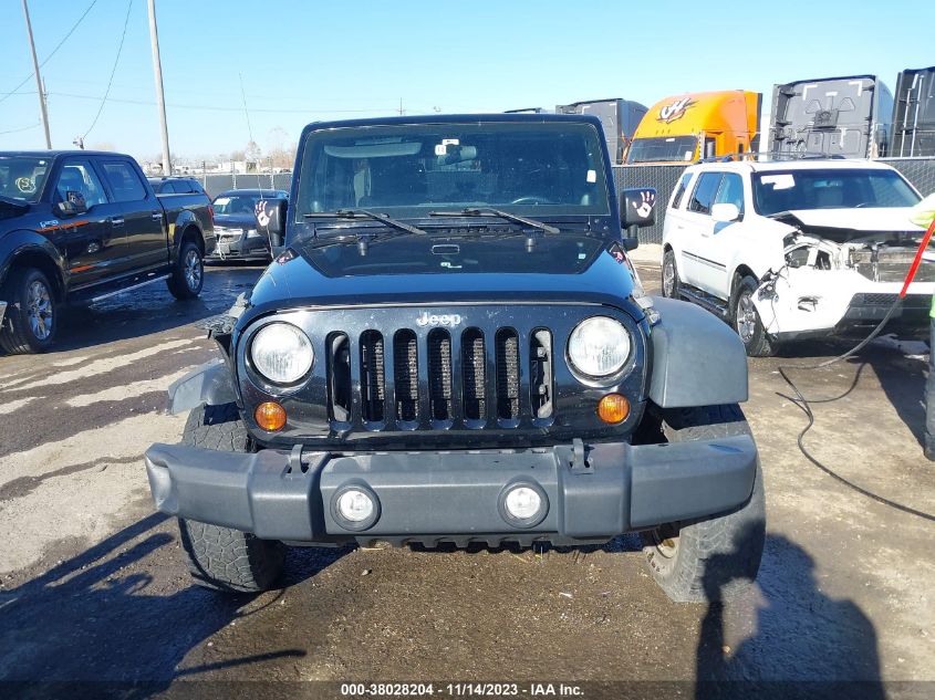 2012 Jeep Wrangler Unlimited Sport VIN: 1C4BJWDG2CL222123 Lot: 38028204