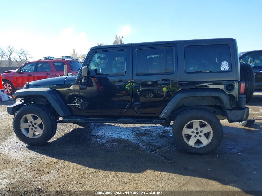 2012 Jeep Wrangler Unlimited Sport VIN: 1C4BJWDG2CL222123 Lot: 38028204